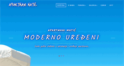 Desktop Screenshot of apartmani-preko.com